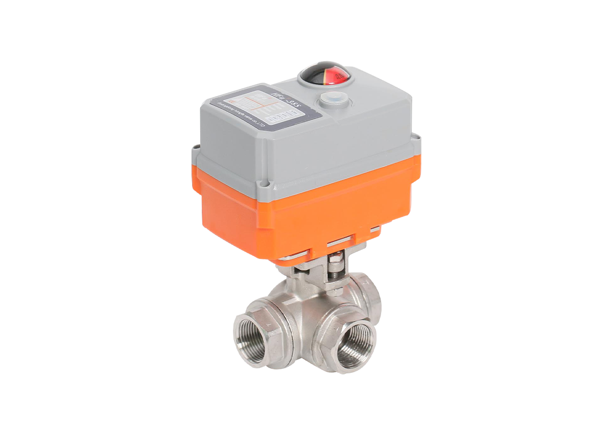 電動不銹鋼三通球閥